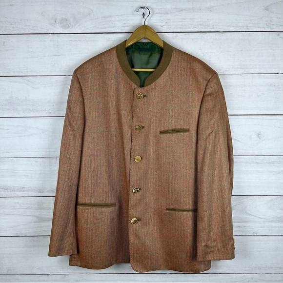 Steinbock Austria Blazer Jacket Size 46S - Picture 1 of 7